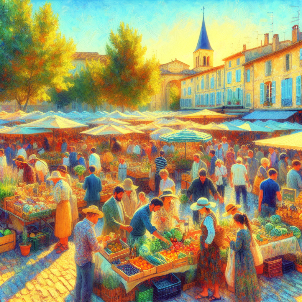 Inauguration du Nouveau Marché Bio au Cœur d’Aix-en-Provence