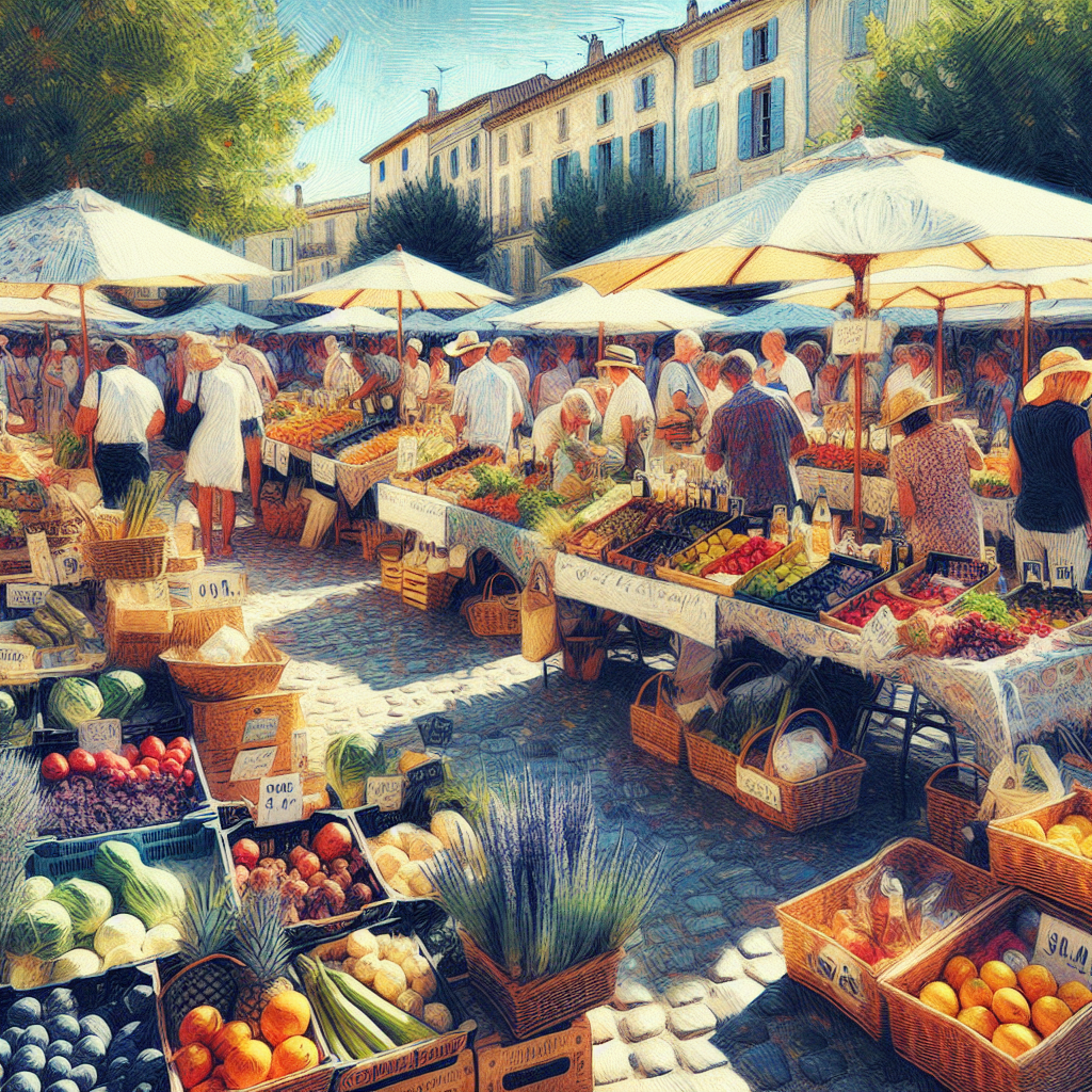 Inauguration du nouveau marché bio d’Aix-en-Provence