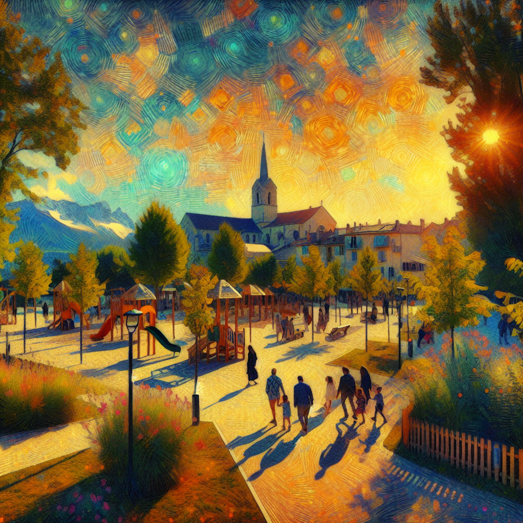 Inauguration du nouveau parc éco-responsable à Aix-en-Provence